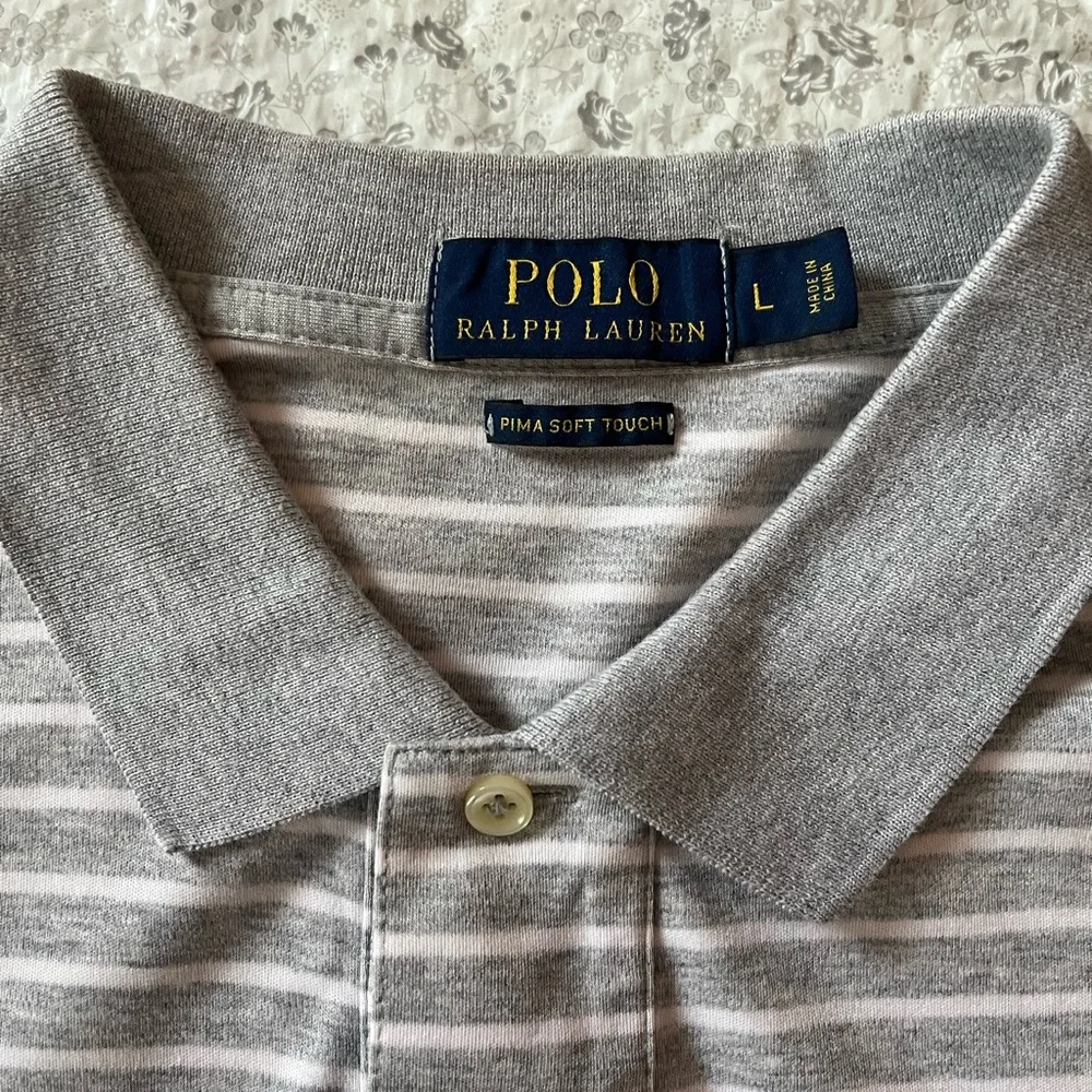 Ralph Lauren puma soft touch Polo size Large